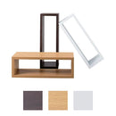 ラック 棚 パズル シンプル 形状 デザイン 組み合わせ 収納棚 インテリア 木目 柄 おしゃれ リビング ダイニング アクセント 家具 茶色 ブラウン 白 ホワイト 【納期A】【azm-nws-556】