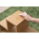 ラック 棚 パズル 凸型 形状 デザイン 組み合わせ 組合せ 収納ラック 収納棚 インテリア 木目 柄 おしゃれ リビング アクセント 茶色 ブラウン 白 ホワイト 【納期A】【azm-nws-559】