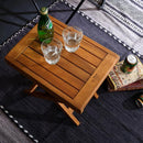 折りたたみ ガーデンテーブル キャンプ アウトドア 木製 折畳み テーブル 収納バックつき フォールティングテーブル 【納期B】【azm-nx-513】