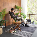 折りたたみ ガーデンテーブル キャンプ アウトドア 木製 折畳み テーブル 収納バックつき フォールティングテーブル 【納期B】【azm-nx-513】