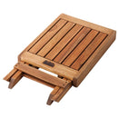 折りたたみ ガーデンテーブル キャンプ アウトドア 木製 折畳み テーブル 収納バックつき フォールティングテーブル 【納期B】【azm-nx-513】