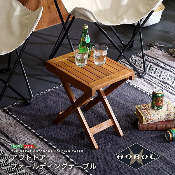 折りたたみ ガーデンテーブル キャンプ アウトドア 木製 折畳み テーブル 収納バックつき フォールティングテーブル 【納期B】【azm-nx-513】