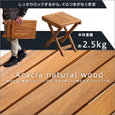 折りたたみ ガーデンテーブル キャンプ アウトドア 木製 折畳み テーブル 収納バックつき フォールティングテーブル 【納期B】【azm-nx-513】