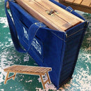 ガーデンテーブル 木製 折りたたみ おしゃれ アウトドア 折り畳み式テーブル 軽量 ロー ミニ キャンプ 【納期B】【azm-nx-514】