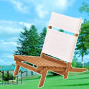 ガーデンチェア おしゃれ 木製 アウトドアチェアー 折りたたみ 椅子 天然木 背もたれ コンパクト キャンプ バーベキュー 【納期B】【azm-nx-515】