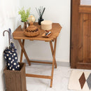 ガーデンテーブル サイドテーブル 折りたたみ 折畳み アウトドア キャンプ 庭 テラス ベランダ 屋上 おしゃれ ナチュラル カントリー デザイン シンプル 北欧 【納期B】【azm-nx-532】