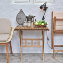 ガーデンテーブル サイドテーブル ミニ テーブル 折りたたみ 折畳み アウトドア キャンプ 庭 テラス ベランダ 屋上 屋外 おしゃれ ナチュラル カントリー 北欧 【納期B】【azm-nx-533】