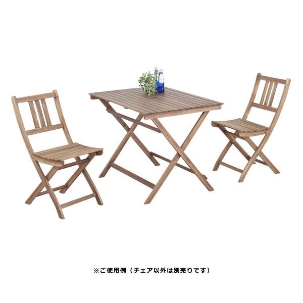 ガーデンチェア 木製 椅子 折り畳み アウトドア 屋外向け ガーデニング 園芸 庭 ベランダ テラス 【納期A】【azm-nx-901】
