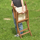 ガーデンチェア 折りたたみ 折畳み 椅子 イス 庭 テラス ベランダ 屋上 屋外 おしゃれ ナチュラル カントリー デザイン シンプル 北欧 ひじ掛け 肘付き 【納期A】【azm-nx-912】