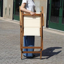 ガーデンチェア 折りたたみ 折畳み 椅子 イス 庭 テラス ベランダ 屋上 屋外 おしゃれ ナチュラル カントリー デザイン シンプル 北欧 ひじ掛け 肘付き 【納期A】【azm-nx-912】