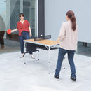 折りたたみテーブル ピンポン台 卓球台 卓球テーブル アウトドア テーブル 折り畳み キャンプ バーベキュー 幅120cm 携帯 持ち運び 【納期B】【azm-odl-555】