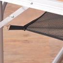 折りたたみテーブル ピンポン台 卓球台 卓球テーブル アウトドア テーブル 折り畳み キャンプ バーベキュー 幅120cm 携帯 持ち運び 【納期B】【azm-odl-555】