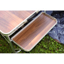 折りたたみテーブル アウトドアテーブル おしゃれ テーブル 折り畳み 折畳み センターテーブル ローテーブル リビングテーブル 棚付き キャンプ アウトドア 【納期B】【azm-odl-556】