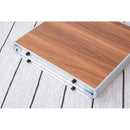 アウトドアテーブル キャンプ アウトドア テーブル 折りたたみ 折り畳みテーブル おしゃれ ハイテーブル ワイド 幅 180cm 天板 便利 持ち運び 携帯 屋外 【納期B】【azm-odl-557】