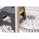 アウトドアテーブル 大型 折り畳み テーブル 屋外 キャンプ アウトドア テーブル 折りたたみテーブル おしゃれ ワイド 幅 180cm 天板 木目柄 シンプル 屋外 【納期B】【azm-odl-558】