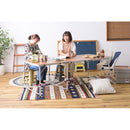 アウトドアテーブル 大型 折り畳み テーブル 屋外 キャンプ アウトドア テーブル 折りたたみテーブル おしゃれ ワイド 幅 180cm 天板 木目柄 シンプル 屋外 【納期B】【azm-odl-558】