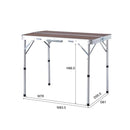 アウトドアセット テーブル ベンチ 3点セット 折りたたみ 収納 コンパクト キャンプ アウトドア 折り畳みテーブル 椅子 おしゃれ 天板 木目柄 便利 持ち運び 【納期B】【azm-odl-559】