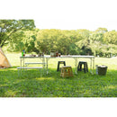 アウトドアセット テーブル ベンチ 3点セット 折りたたみ 収納 コンパクト キャンプ アウトドア 折り畳みテーブル 椅子 おしゃれ 天板 木目柄 便利 持ち運び 【納期B】【azm-odl-559】