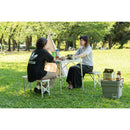 アウトドアセット テーブル ベンチ 3点セット 折りたたみ 収納 コンパクト キャンプ アウトドア 折り畳みテーブル 椅子 おしゃれ 天板 木目柄 便利 持ち運び 【納期B】【azm-odl-559】