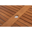 ダイニングテーブル シンプル おしゃれ 北欧 テーブル ダイニング 机 カジュアル 4人掛け 四人用 天然木製 天板 金属 脚 スタイリッシュ 半屋外 ベランダ 屋上 【納期A】【azm-ods-74】