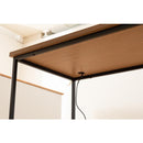 デスク 120cm 60cm 机 パソコンデスク 学習机 勉強机 オフィス 書斎 事務所 リモートワーク テレワーク 在宅ワーク 在宅勤務 シンプル 使いやすい スチール 脚 【納期A】【azm-of-02】