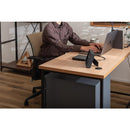 デスク 120cm 60cm 机 パソコンデスク 学習机 勉強机 オフィス 書斎 事務所 リモートワーク テレワーク 在宅ワーク 在宅勤務 シンプル 使いやすい スチール 脚 【納期A】【azm-of-02】