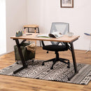 デスク 机 おしゃれ モダン スタイリッシュ 北欧 Z型脚 スチール 脚 鉄製 シンプル オフィス 事務所 書斎 勉強机 パソコンデスク 幅120cm 奥行60cm 高さ75cm 【納期A】【azm-of-03】