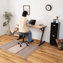 デスク 机 おしゃれ モダン スタイリッシュ 北欧 Z型脚 スチール 脚 鉄製 シンプル オフィス 事務所 書斎 勉強机 パソコンデスク 幅120cm 奥行60cm 高さ75cm 【納期A】【azm-of-03】