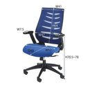 オフィスチェア スタイリッシュ おしゃれ キャスター 椅子 【納期A】【azm-ofc-21】