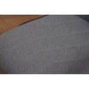 オフィスチェア 昇降 ロッキング機能 回転式 座面 クッション 厚み キャスター 脚 おしゃれ シンプル グレー ブルー 青 パソコンチェア 事務椅子 デスクチェア 【納期A】【azm-ofc-30】