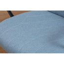 オフィスチェア 昇降 ロッキング機能 回転式 座面 クッション 厚み キャスター 脚 おしゃれ シンプル グレー ブルー 青 パソコンチェア 事務椅子 デスクチェア 【納期A】【azm-ofc-30】