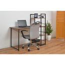 オフィスチェア 事務椅子 デスクチェア パソコンチェア ハンガー付き ハンガーラック 昇降 回転 座面 キャスター 脚 椅子 在宅ワーク テレワーク 【納期A】【azm-ofc-40】