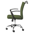 オフィスチェア 事務椅子 デスクチェア パソコンチェア ハンガー付き ハンガーラック 昇降 回転 座面 キャスター 脚 椅子 在宅ワーク テレワーク 【納期A】【azm-ofc-40】