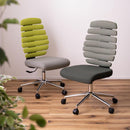 オフィスチェア ワークチェア パーソナル チェアー 椅子 イージーチェア 昇降 肘掛けなし ひじ無し キャスター おしゃれ インテリア テレワーク 在宅 リモート 【納期A】【azm-ofc-70】