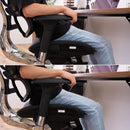 オフィスチェア 昇降機能 ロッキング 回転式 肘かけ 肘掛け ハイバック レッドレスト メッシュチェア 椅子 ブラック 黒 グレー 社長椅子 オフィス テレワーク 【納期A】【azm-ofc-72】