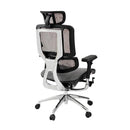 オフィスチェア 昇降機能 ロッキング 回転式 肘かけ 肘掛け ハイバック レッドレスト メッシュチェア 椅子 ブラック 黒 グレー 社長椅子 オフィス テレワーク 【納期A】【azm-ofc-72】