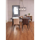 椅子 ダイニングチェア アームレスチェア 北欧 木製 ひじ掛け無し 肘なし おしゃれ ナチュラル グレー スチール脚 ファブリック シンプル モダン デザイン 【納期A】【azm-pc-106】