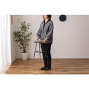 スツール 椅子 腰掛け シンプル コーデュロイ かわいい 北欧 おしゃれ 韓国風 デザイン 円形 ラウンド型 丸 インダストリアル グリーン 緑 グレー くすみカラー 【納期B】【azm-pc-15】