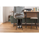 スツール 椅子 腰掛け シンプル コーデュロイ かわいい 北欧 おしゃれ 韓国風 デザイン 円形 ラウンド型 丸 インダストリアル グリーン 緑 グレー くすみカラー 【納期B】【azm-pc-15】