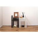 スツール おしゃれ デザイン スチール 金属 アート スタイリッシュ モダン オブジェ インテリア 黒系 グレー 白 ホワイト 置き台 ディスプレイ 玄関 腰掛け 椅子 【納期A】【azm-pc-17】