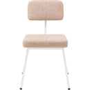 ダイニングチェア 椅子 おしゃれ 北欧 シンプル かわいい ナチュラル pop 白 ホワイト 脚 スチール 座面 背もたれ クッション性 厚み ベージュ 緑 グリーン 赤系 【納期A】【azm-pc-259】