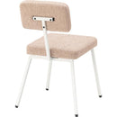 ダイニングチェア 椅子 おしゃれ 北欧 シンプル かわいい ナチュラル pop 白 ホワイト 脚 スチール 座面 背もたれ クッション性 厚み ベージュ 緑 グリーン 赤系 【納期A】【azm-pc-259】