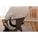 ダイニングチェア 椅子 背もたれ 肘掛け おしゃれ 北欧 スタイリッシュ ビンテージ風 レトロ インダストリアル 天然木 座面 スチール 脚 ダイニング カフェ風 【納期A】【azm-pc-263】