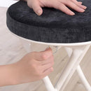 スツール 折りたたみ クッション座面 椅子 背もたれなし 【納期B】【azm-pc-31】