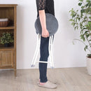 スツール 折りたたみ クッション座面 椅子 背もたれなし 【納期B】【azm-pc-31】