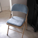 折りたたみチェア 折り畳みチェアー 折畳み 椅子 簡易 シンプル クッション 座面 背もたれ カジュアル おしゃれ かわいい コンパクト スリム 収納 省スペース 【納期B】【azm-pc-33】