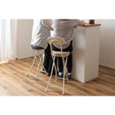 スツール 椅子 ハイタイプ 高さ60cm 座高 カウンタースツール バー ハイスツール シンプル おしゃれ スタイリッシュ 背もたれなし 折りたたみ 折り畳み 【納期B】【azm-pc-34】