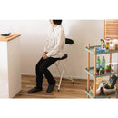 カウンターチェア 椅子 ハイタイプ 座高60cm ハイスツール シンプル おしゃれ カジュアル 背もたれ 折りたたみ 折り畳み スリム コンパクト 省スペース 収納 【納期B】【azm-pc-35】