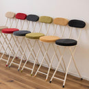 カウンターチェア 椅子 ハイタイプ 座高60cm ハイスツール シンプル おしゃれ カジュアル 背もたれ 折りたたみ 折り畳み スリム コンパクト 省スペース 収納 【納期B】【azm-pc-35】