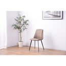 ダイニングチェア 椅子 イス ダイニング スチール 脚 スタイリッシュ 肘なし アームレス インダストリアル デザイン モダン ライトグレー ダークグレー 【納期A】【azm-pc-360】